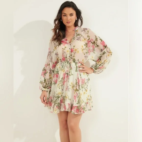 marciano silk dress  NWT Guess by Next Level Shirt size 2  Size 0 Marciano by Guess silk slip dress NWT very soft Silk dress SUPERBLOOM Marciano Guess